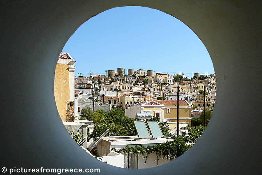 Chorio in Symi.