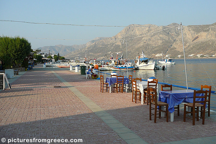 Barba Stathis is Telendos best restaurant if you like fresh fish.