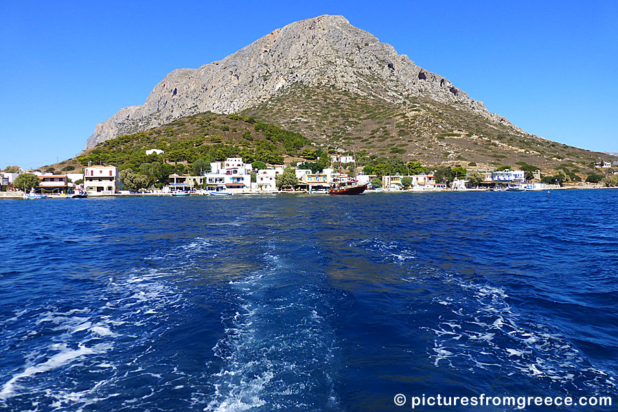 Taxi boat. Telendos.