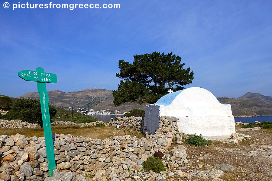 Agios Ioannis church in Tilos.