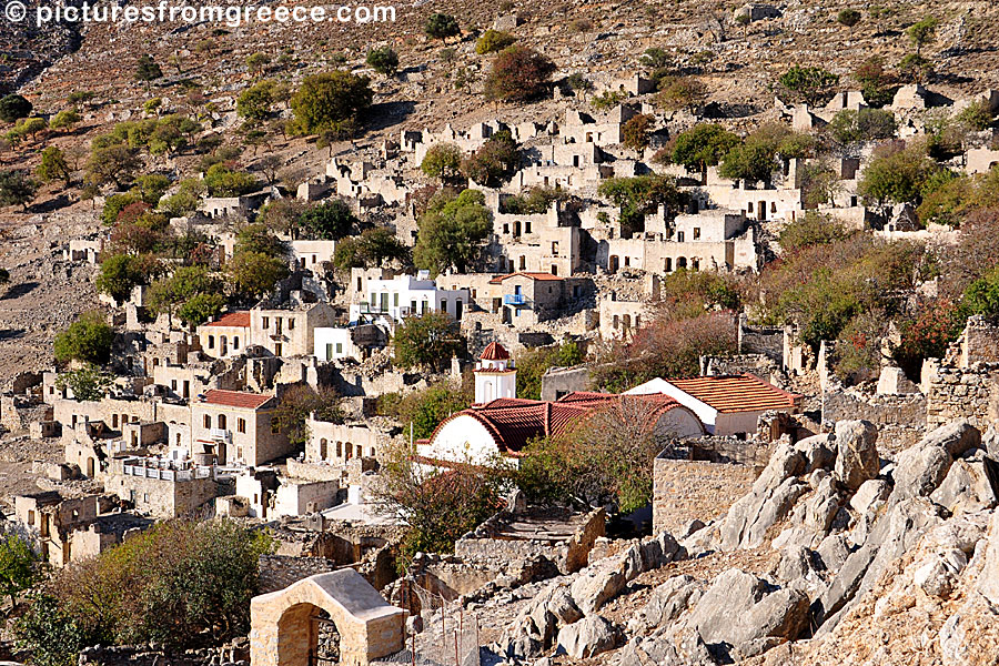 Mikro Chorio in Tilos.