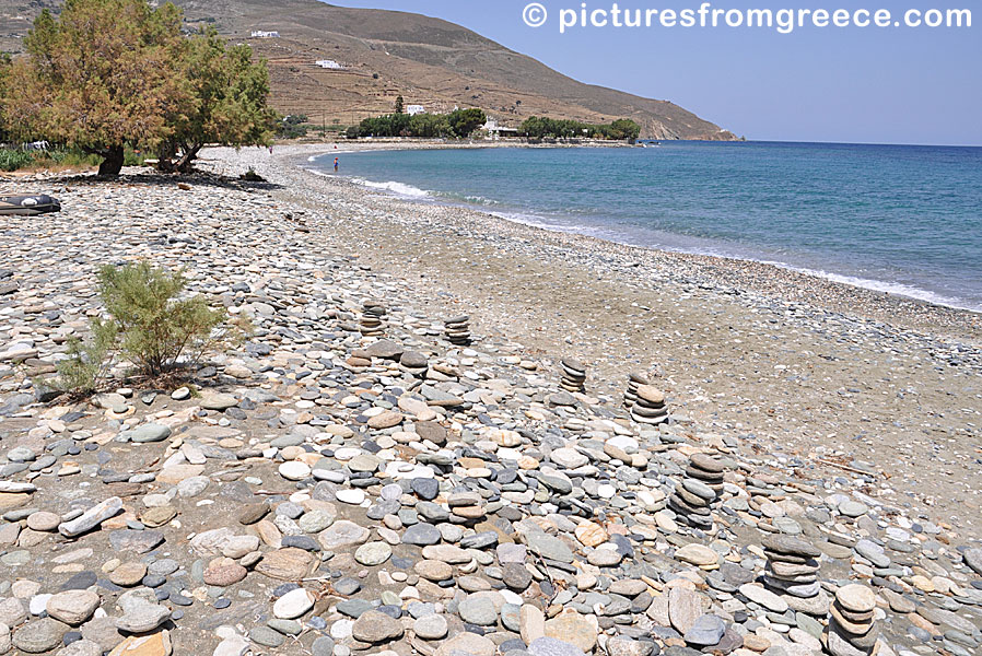 Lichnaftia beach in Tinos.