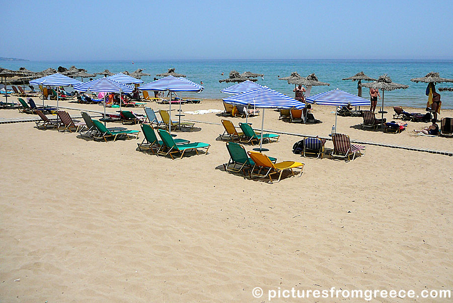 Plaka is one of Zakynthos best sandy beaches, and very child friendly.